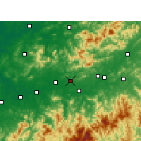 Nearby Forecast Locations - Хэнфэн - карта
