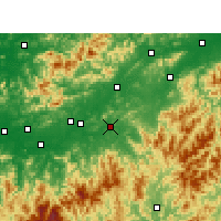 Nearby Forecast Locations - Гуанфэн - карта