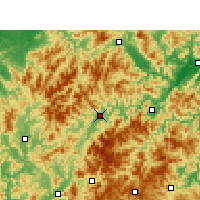 Nearby Forecast Locations - Лунцюань - карта