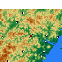 Nearby Forecast Locations - Цинтянь - карта