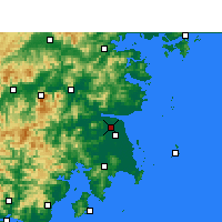 Nearby Forecast Locations - Hongjia - карта