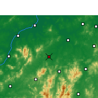 Nearby Forecast Locations - Чунжэнь - карта