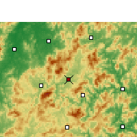 Nearby Forecast Locations - Taining - карта