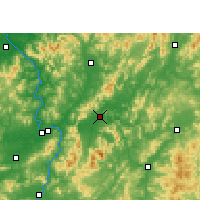 Nearby Forecast Locations - Yudu - карта