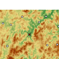 Nearby Forecast Locations - Yong’an - карта