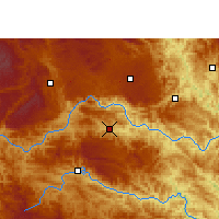 Nearby Forecast Locations - Longlin - карта