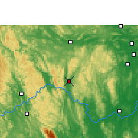 Nearby Forecast Locations - Xincheng/GXA - карта