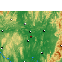 Nearby Forecast Locations - Лючжоу - карта