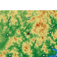 Nearby Forecast Locations - Dapu - карта