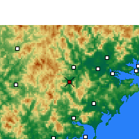 Nearby Forecast Locations - Пинхэ - карта