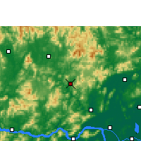 Nearby Forecast Locations - Гуаннин - карта