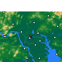 Nearby Forecast Locations - Фошань - карта