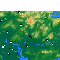 Nearby Forecast Locations - Цзэнчэн - карта