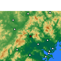 Nearby Forecast Locations - Фыншунь - карта
