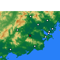 Nearby Forecast Locations - Пунин - карта
