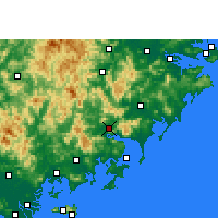 Nearby Forecast Locations - Юньсяо - карта