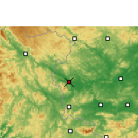 Nearby Forecast Locations - Лунчжоу - карта