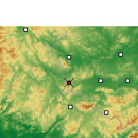 Nearby Forecast Locations - Пинсян - карта
