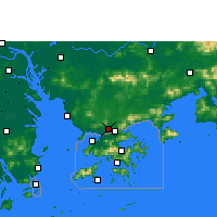 Nearby Forecast Locations - Шэньчжэнь - карта