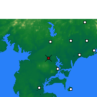 Nearby Forecast Locations - Suixi/GUD - карта