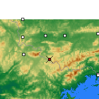 Nearby Forecast Locations - Banlan - карта