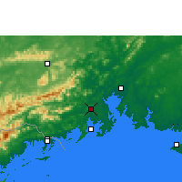 Nearby Forecast Locations - Fangcheng - карта