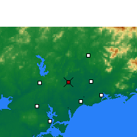 Nearby Forecast Locations - Хуачжоу - карта