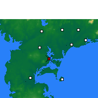 Nearby Forecast Locations - Чжаньцзян - карта