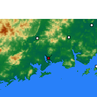 Nearby Forecast Locations - Янцзян - карта