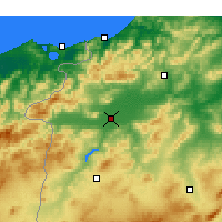 Nearby Forecast Locations - Джендуба - карта
