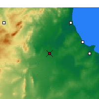 Nearby Forecast Locations - Кайруан - карта