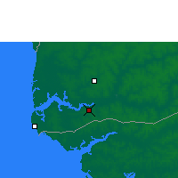 Nearby Forecast Locations - Зигиншор - карта