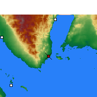 Nearby Forecast Locations - Шарм-эш-Шейх - карта