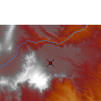 Nearby Forecast Locations - Robe/Bale - карта