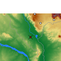 Nearby Forecast Locations - Ngabu - карта