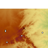 Nearby Forecast Locations - Цанен - карта