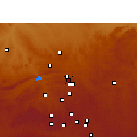 Nearby Forecast Locations - Претория - карта
