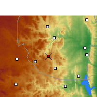 Nearby Forecast Locations - Hlatikulu - карта