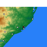 Nearby Forecast Locations - Ричардс-Бей - карта