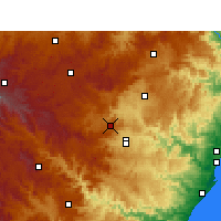 Nearby Forecast Locations - Cedara - карта
