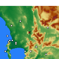 Nearby Forecast Locations - Парл - карта
