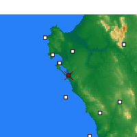 Nearby Forecast Locations - Geelbek - карта