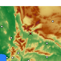 Nearby Forecast Locations - Вустер - карта