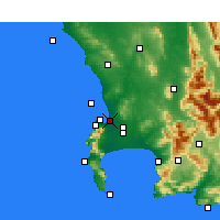Nearby Forecast Locations - Milnerton - карта