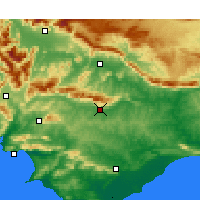 Nearby Forecast Locations - Рифирсондеренд - карта