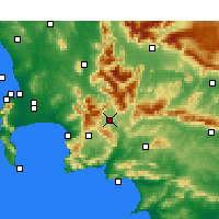 Nearby Forecast Locations - Vyeboom - карта