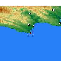 Nearby Forecast Locations - St Francis Bay - карта