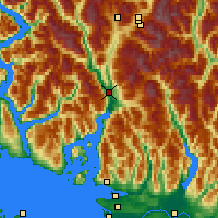 Nearby Forecast Locations - Squamish - карта