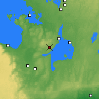 Nearby Forecast Locations - Barrie-Oro - карта