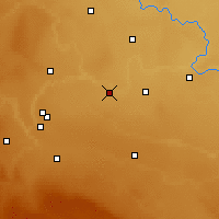 Nearby Forecast Locations - Barnwell - карта